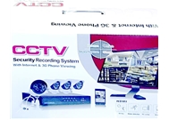 מצלמות אבטחה AHD סט 4 מצלמות +DVR