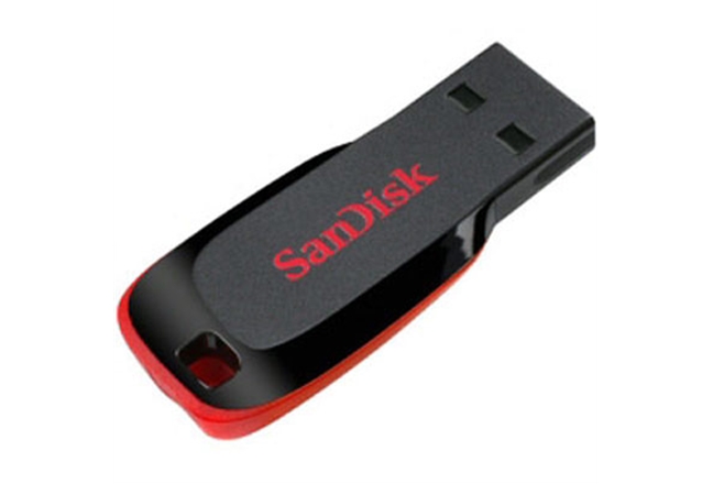 זכרון נייד USB ‏ SanDisk Cruzer Blade 16GB