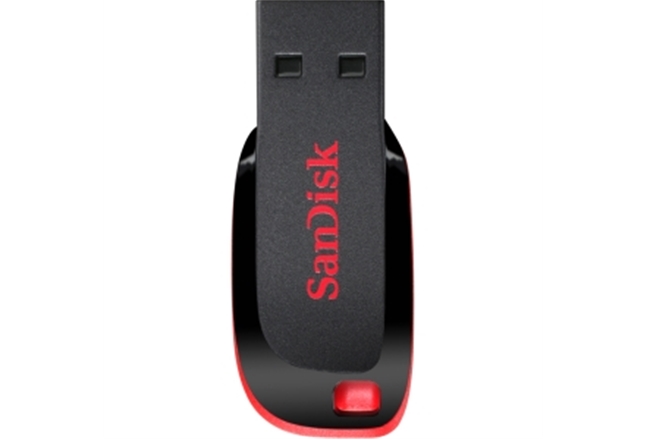 זכרון נייד USB ‏ SanDisk Cruzer Blade 32GB
