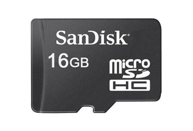  כרטיס זיכרון SanDisk Micro SDHC 16GB SDSDQM-016G
