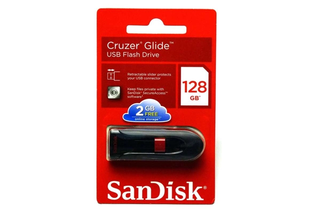 זכרון נייד SanDisk Cruzer Glide 128GB