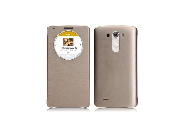 כיסוי חלון LG Quick Circle ל-  LG G3 -D855 - צבע זהב