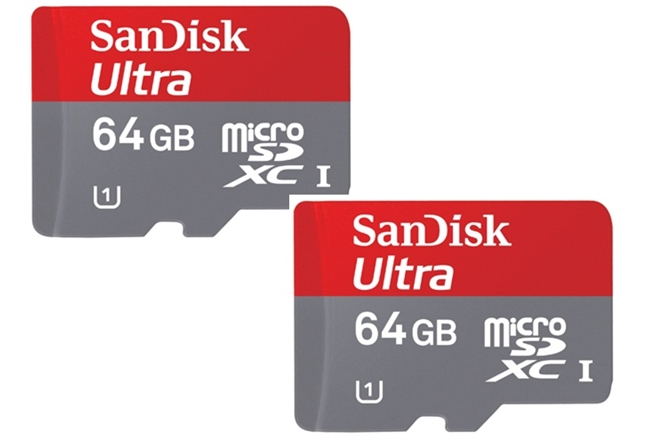 כרטיס זכרון SanDisk Ultra Micro SDXC 64GB SDSDQUA-064G 